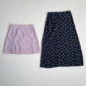 Brandy Melville Skirt Bundle / 2 Pcs / Mini + Maxi Actual Items / XS